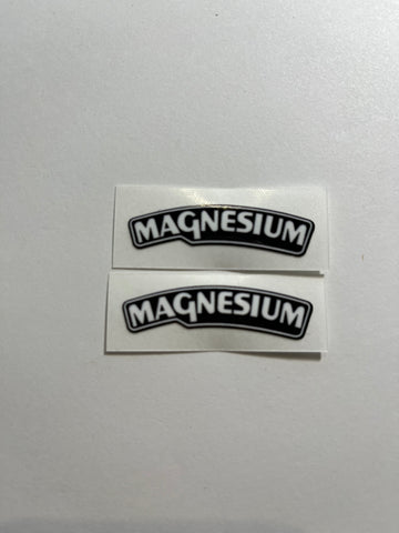 Can Am, Off Road, Magnesium Drum Brake Decal, Front and Rear, Reproduction - NEW! Can Am, Off Road, Magnesium Drum Brake Decal, Front and Rear, Reproduction - NEW!