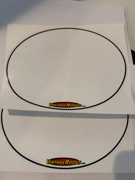 Can-Am, 1973-76, TNT, and 1973-75 MX1/MX2 Ovals, with VR logo, and without, Reproduction-NEW!