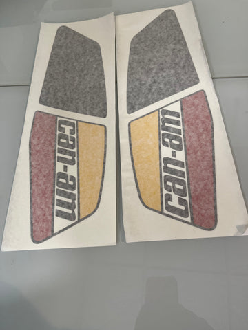Can Am, 1977, TNT, Tank Decals, Scored and No Score, Reproduction- REVISED- NEW! Can Am, 1977, TNT, Tank Decals, Scored and No Score, Reproduction- REVISED- NEW!