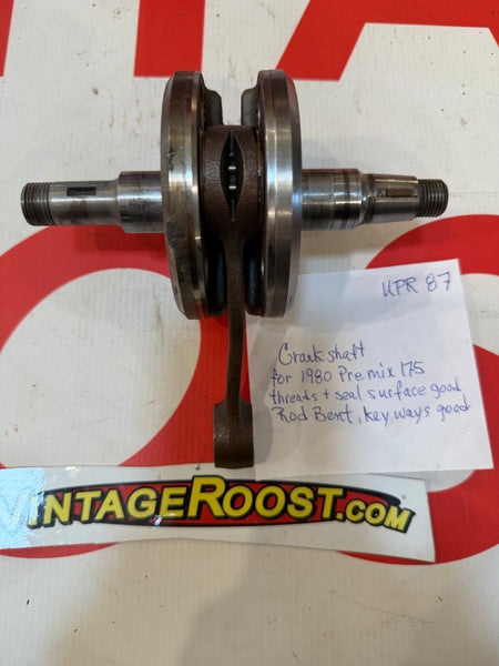 Can Am, 1980 Premix Crankshaft 175, Used Parts