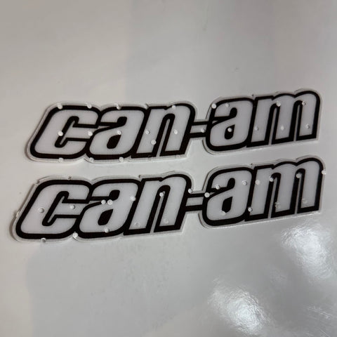 Can Am, 1980-81, MX6, 1980 Qual, Perforated Tank Decals, Reproduction Can Am, 1980-81, MX6, 1980 Qual, Perforated Tank Decals, Reproduction