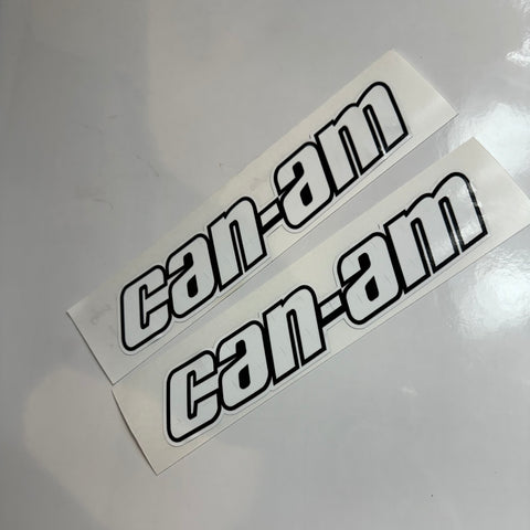 Can Am, 1980-81, MX6, 1980 Qual, Scored Tank Decals, Reproduction