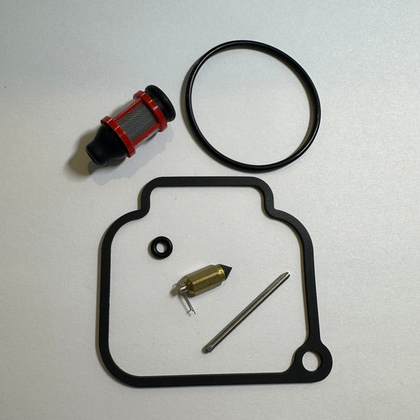 Bing Carb, 54 Rebuild Kit, Soft Tip, with Float Needle, Fits 1977 and up Can Am, with long lever style choke,may fit other models.NEW!