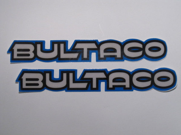 Bultaco, Pursang 250, Reproduced Tank Decals