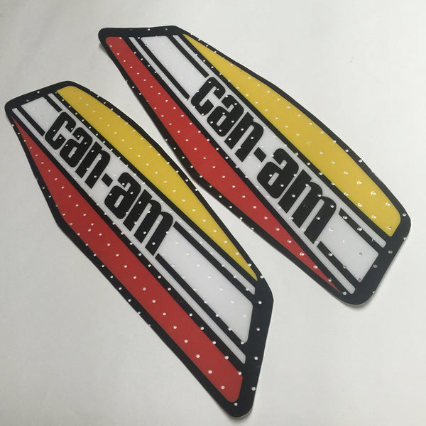 Can-Am, 1973-75, MX1/MX2, Tank Decals, Perforated, Reproduction