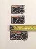 Can-Am, 1973-75 MX1/MX2 125/175/250 Decal Kit, Reproduction-3 Tank Syles