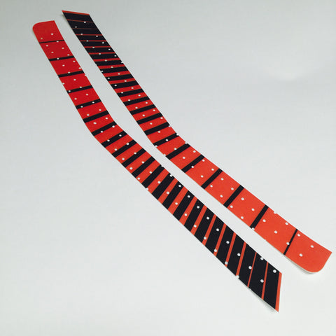 Can Am, 1977, MX3, Perforated Tank Stripe Decals, Reproduction Can Am, 1977, MX3, Perforated Tank Stripe Decals, Reproduction