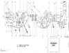 Can Am 250 Oil Injection MX1/TNT/QUAL Rotax Engine Seal, Gaskets and O'Ring Kit, Air Cooled Only, with VITON Seals