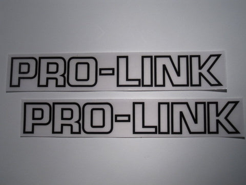 Honda, Black outline Pro-Link Swing Arm Decals, Reproduction
