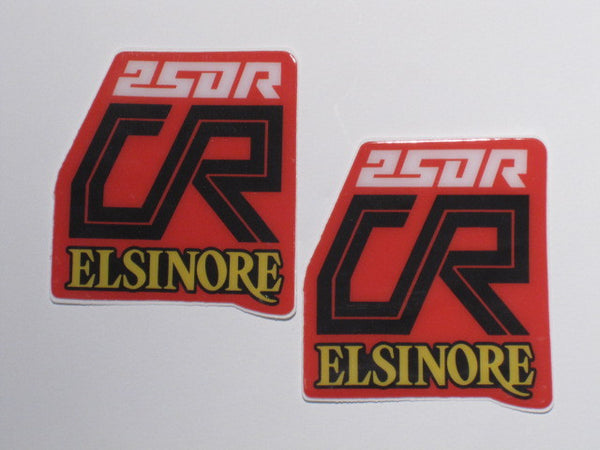 Honda, 1979, CR 250, Side Panel Decals, Reproduction
