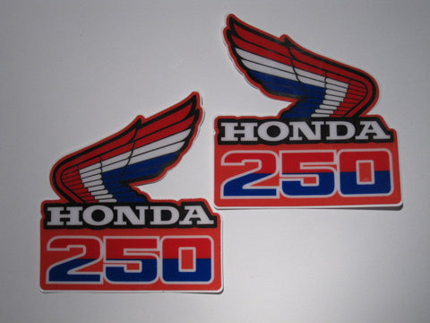 Honda, 1985, CR 250, Rad Decals, Reproduction