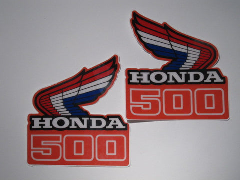 Honda, 1986, CR 500, Rad Decals, Reproduction