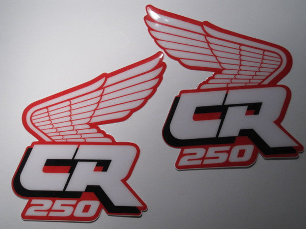 Honda, 1988, CR 250, Rad Decals, Reproduction