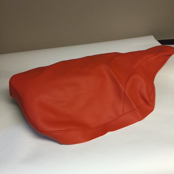 Honda, 1990, CR 125/500, Seat Cover with No Logo, Reproduction
