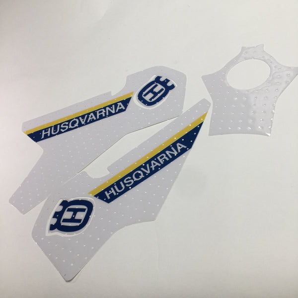 Husqvarna, 1985-86, Tank Decals, Reproduction