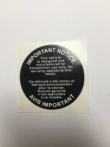 Can Am, Off Road, Gas Cap Decal, Reproduction Can Am, Off Road, Gas Cap Decal, Reproduction