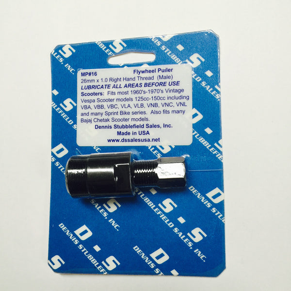 MP#16, 26mm x 1.0, RH Thread, Flywheel Puller (Male)
