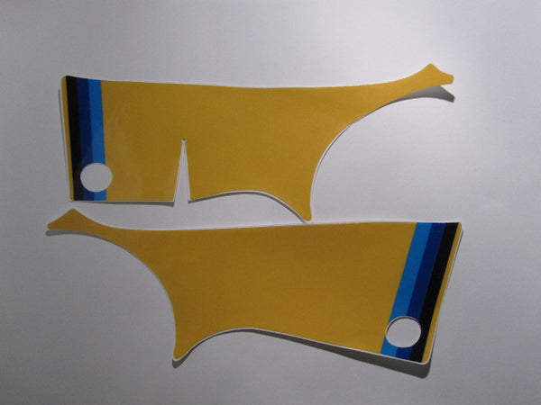 Suzuki, 1979, RM 125, Side Panel Decals, Reproduction