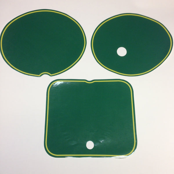 Suzuki, 1981, Number Plate Decals, Reproduction