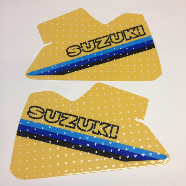 Suzuki, 1981, RM 250, RM 465, Tank Decals, Reproduction