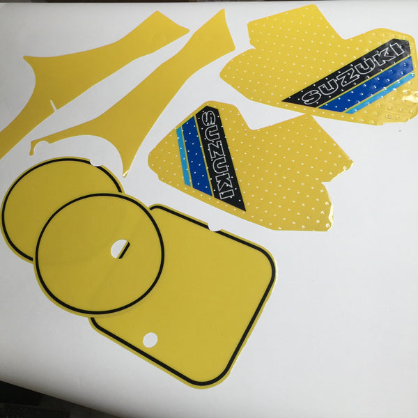Suzuki, 1985, RM 500 Decal Kit, Reproduction
