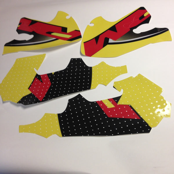 Suzuki, 1999-2000, RM 250, Tank and Rad Decals Kit, Reproduction