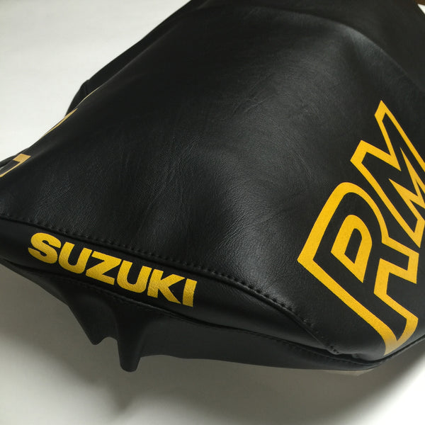 Suzuki, 1983, RM 125/250/500, Black Seat Cover (also fits 1981-82 RM)