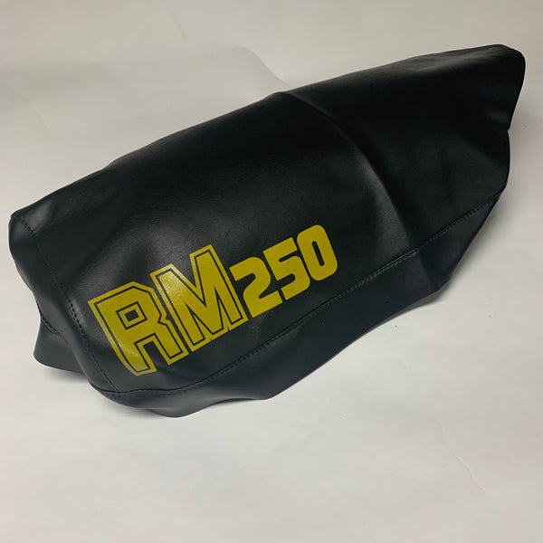 Suzuki, 1984-85, RM 250, Black Seat Cover