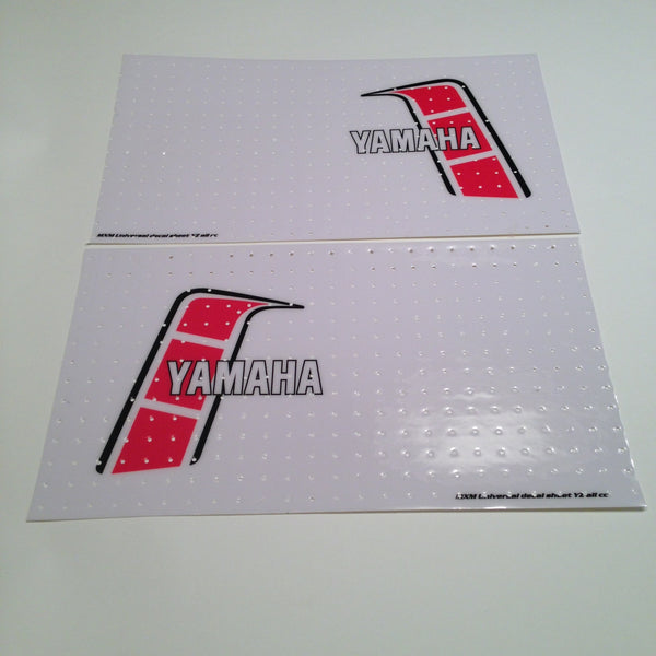 Yamaha, 1982 YZ, Universal Tank Decal Sheets, Reproduction