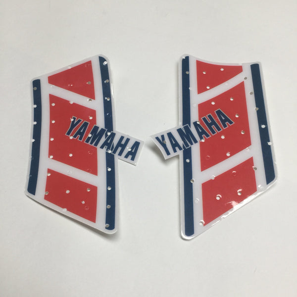 Yamaha, 1984, YZ 490 Euro Tank Decals, Reproduction