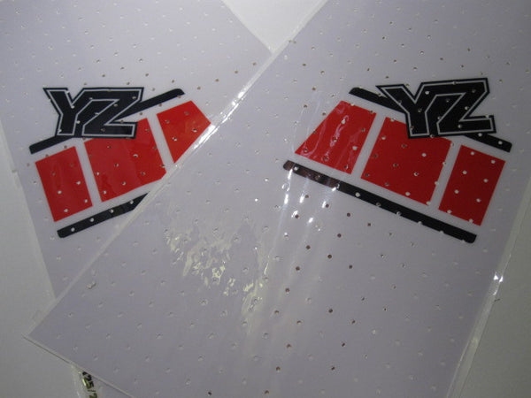 Yamaha, 1985, YZ 125/250, Universal Euro Tank Decal Sheets, Reproduction