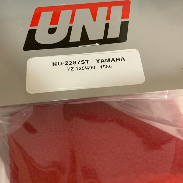 Yamaha, 1986, YZ 125/490, Air Filter