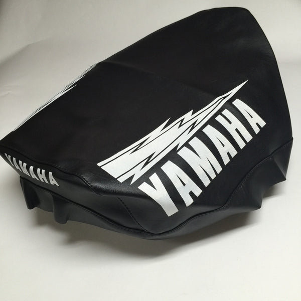 Yamaha, 1979-81, YZ 250/400/465, Seat Cover, with Hannah Lightning Bolt