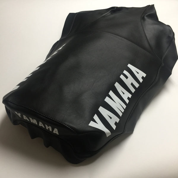Yamaha, 1982, YZ 125/YZ100J US Seat Cover, Black