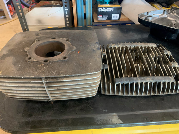 Can Am, Cylinder and barrel, 74.17 mm Bore, Used Parts, NEW!