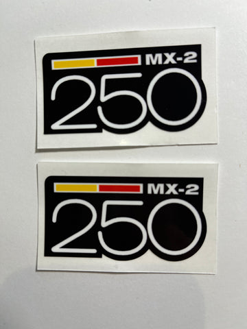 Can-Am,1973-75 MX2 250, Badge Decals, Reproduction
