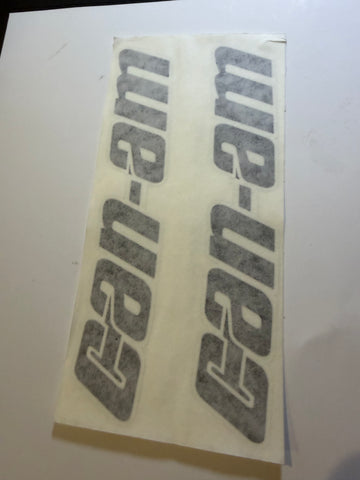 Can Am, 1979 Qualifier, Tank Decals (scored or perforated) Reproduction