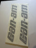 Can Am, 1979 Qualifier, Tank Decals, Scored or Perforated, Reproduction
