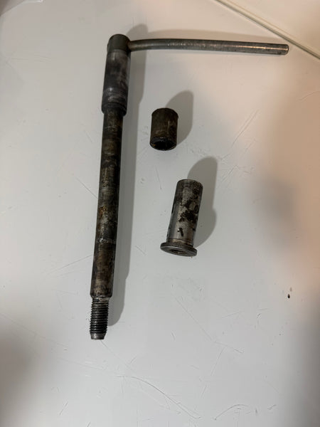 Can Am, 1977 Can Am Qualifier Betor Front Axle, Used Parts