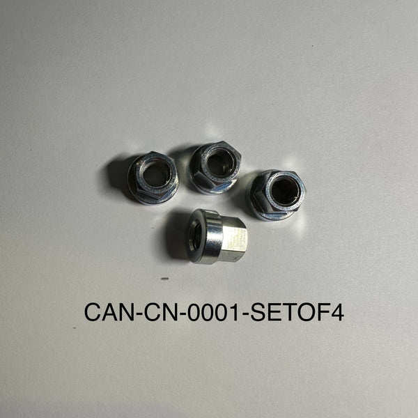Can Am, 1975 and up, 1974 TNT, 125/175 Cylinder Nut , set of 4 - NEW!