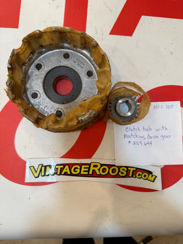 Can Am, Clutch Hub with matching drive gear #259644, NOS