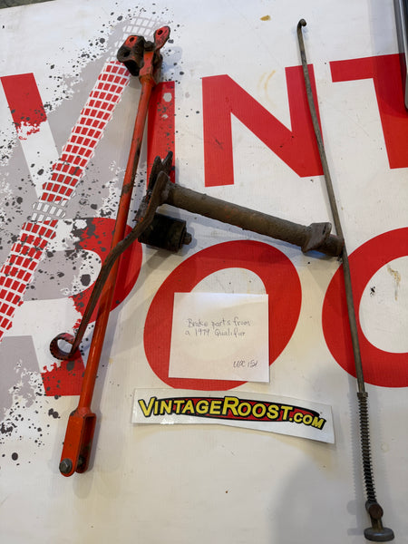 Can Am, Brake Parts from a 1979 Qualifier, Used Parts