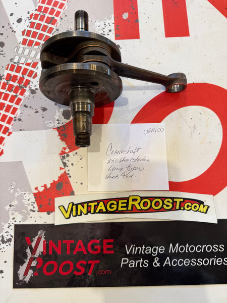 Can Am, Crankshaft 250 Short Stroke, Large Taper, needs rod, Used Parts