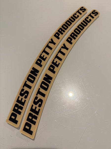 Preston Petty Fender Arch Decal Set- NEW!