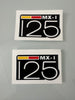 Can-Am, 1973-76, MX1 125, 175, 250 Badges, Reproduction