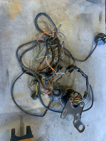 Can Am,TNT Wire Harness, Speedo Broken will be removed, Used Parts