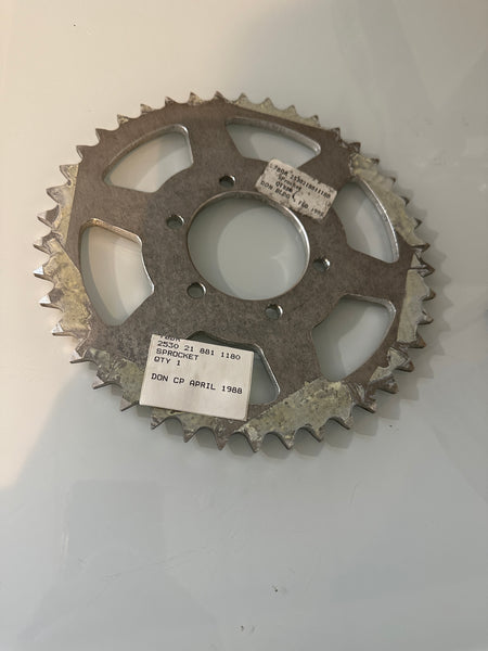 Can Am, Rear Sprocket, 42 tooth, 1979 and Older