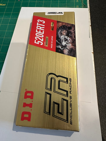 Motocross Chain, D.I.D, 520ERT3-110 Link, Gold - NEW!