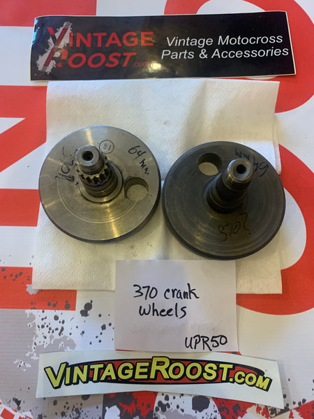 Can Am, 370 Crank Wheels, Used Parts