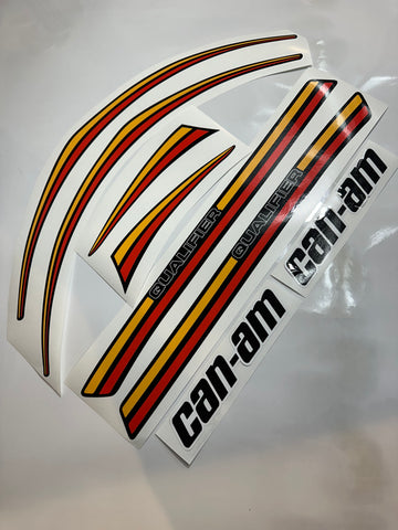 Can-Am, 1977, Qualifier, 125, 175, 250, Decal Kit, Reproduction